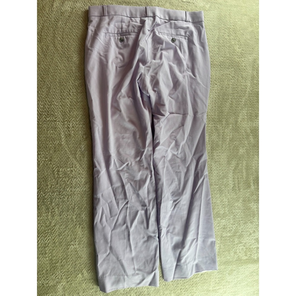 Banana Republic Logan Dress Pants Womens 8S Purple Flat Front Stretch Outdoor - Picture 3 of 11